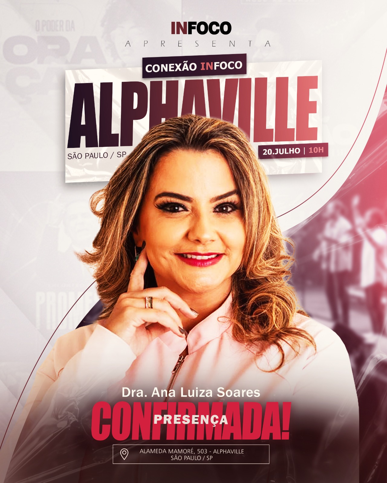 Dra. Ana Luiza Soares, presença confirmada no Conexão INFOCO Alphaville